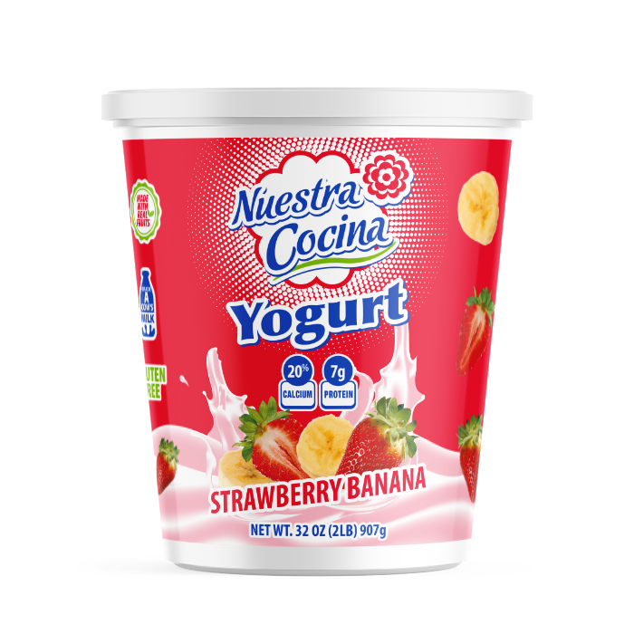 NC Strawberry-Banana Yogurt 32 oz